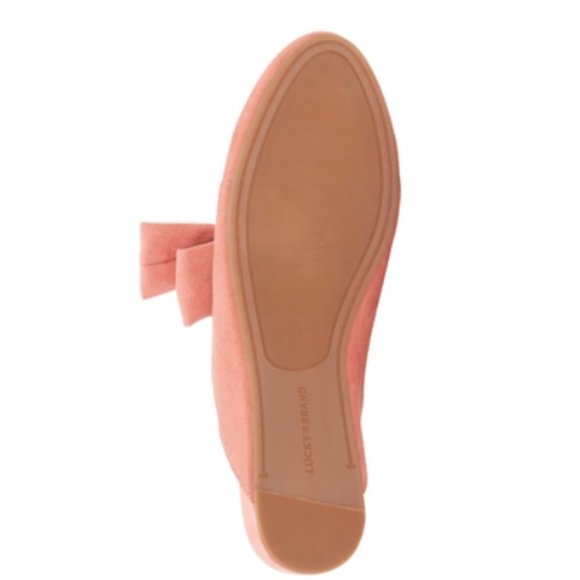 New Lucky Brand Side Bow Slip On Flats - Picture 4 of 5